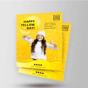 Flyer Economy Size B5 (24x17 cm) 4 color, 1 side & 2 sides