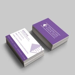 500 Pcs Business Card - Matt Lamination 4 Colours , 2 Sides