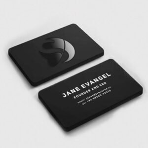 1000 Pcs Rounded Corner Glossy Lamination 400gsm 4 Color, 2 Sides