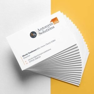 1000 Pcs Business Card Matt Lamination Pro  4 Colours , 2 Sides